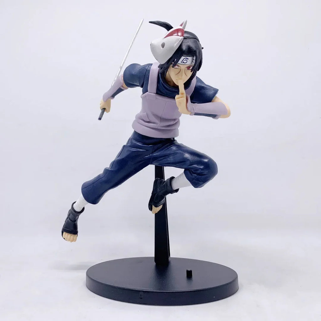 15cm Bandai Naruto Anime Figure Uchiha Itachi Action Figure PVC Collection Model Doll Ornaments Toys Gifts