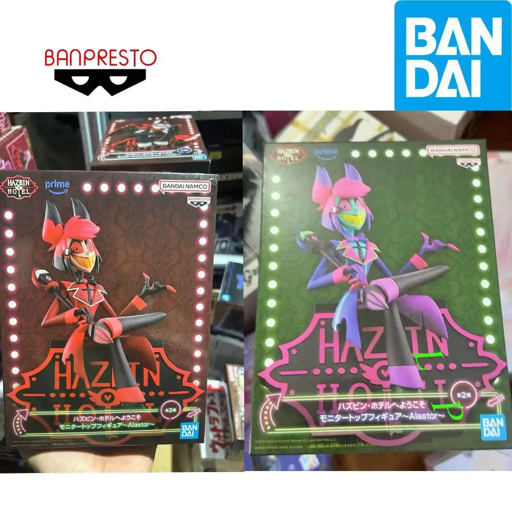 Banpresto BANDAI Hazbin Hotel Alastor In Stock Original Anime Figure Model Genuine Boxed Toy