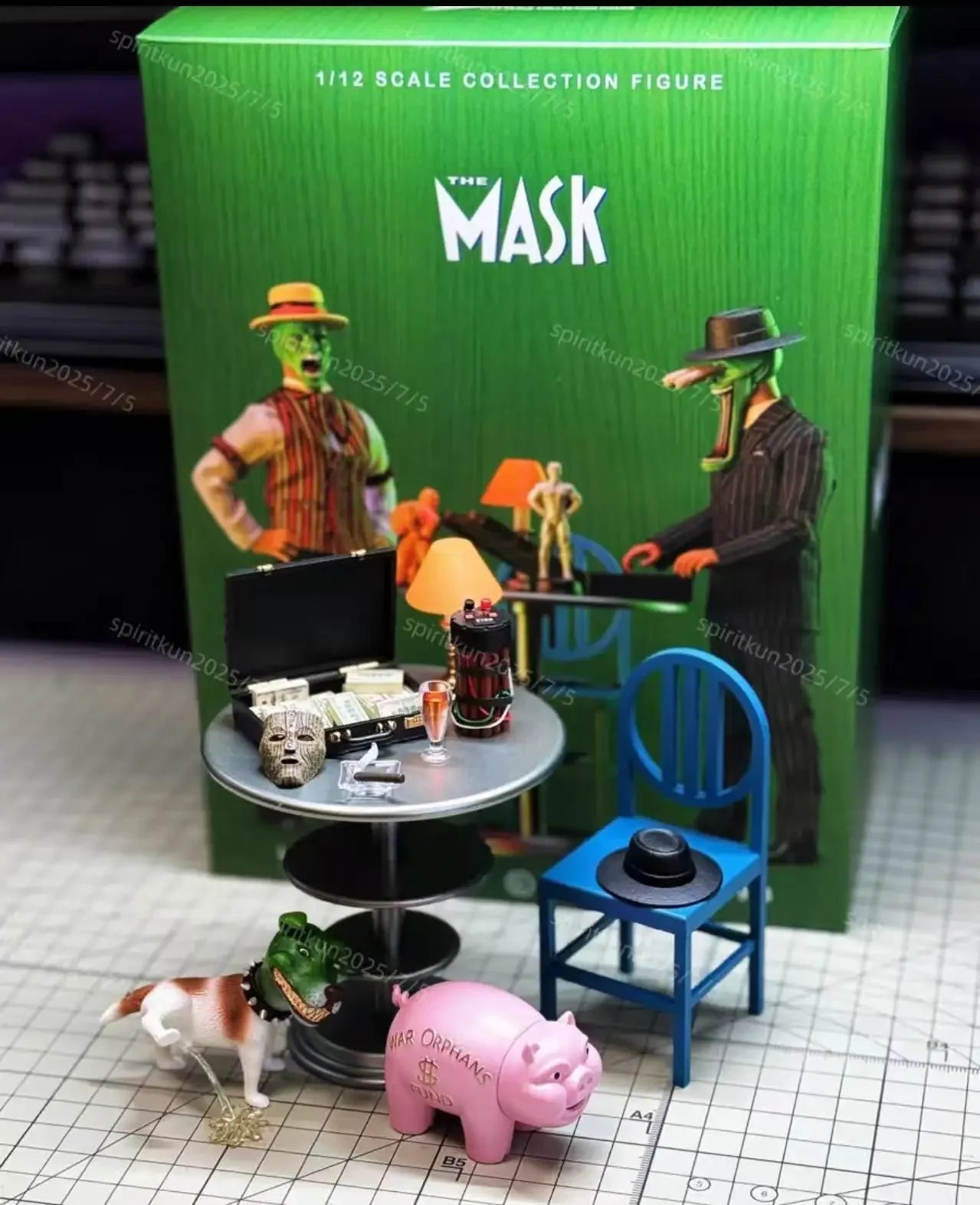 In Stock BROTOYS LR009 The Mask Stanley Ipkiss Movability Model Toys Collection Cloth Clothing 1/12th Scale Collectible Figure