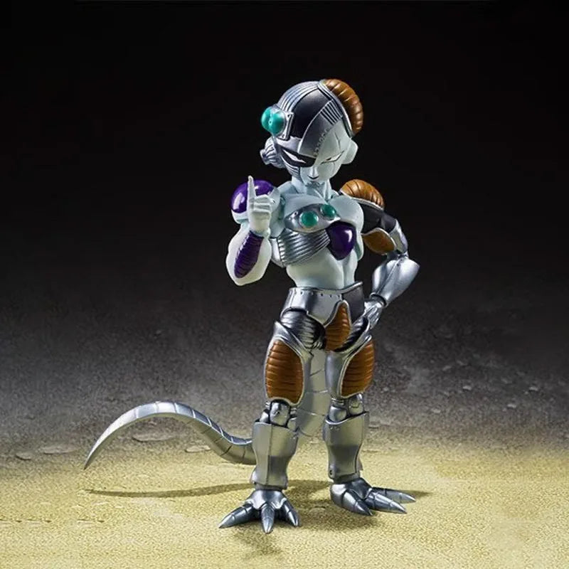 In Stock Bandai SHF Dragon Ball Z Mecha Frieza Villain Emperor Anime Action Figure Model Doll Toys Hobby Collectible