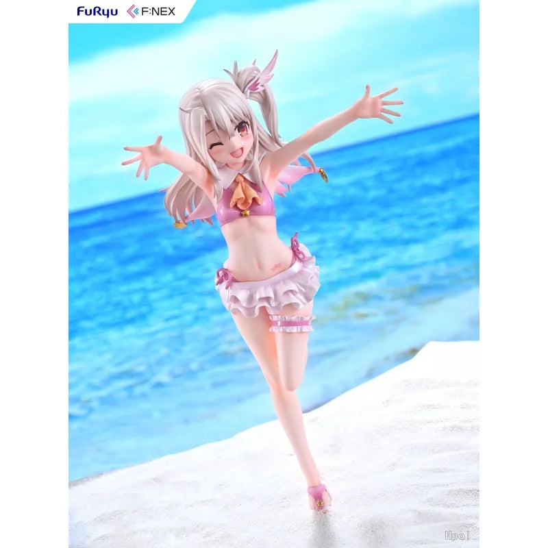 F:NEX Original Magical Girl Illya Swimsuit Series Ilyasfel Von Einz Beren\Meiyou Edfeldt Not Movable Figure Statue Model Toys