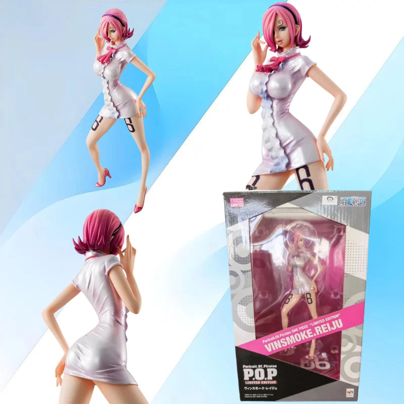 MegaHouse Genuine One Piece POP "Limited Edition" MH Vinsmoke Family, Reiju "Sail Again" Anime Action Figure Toy