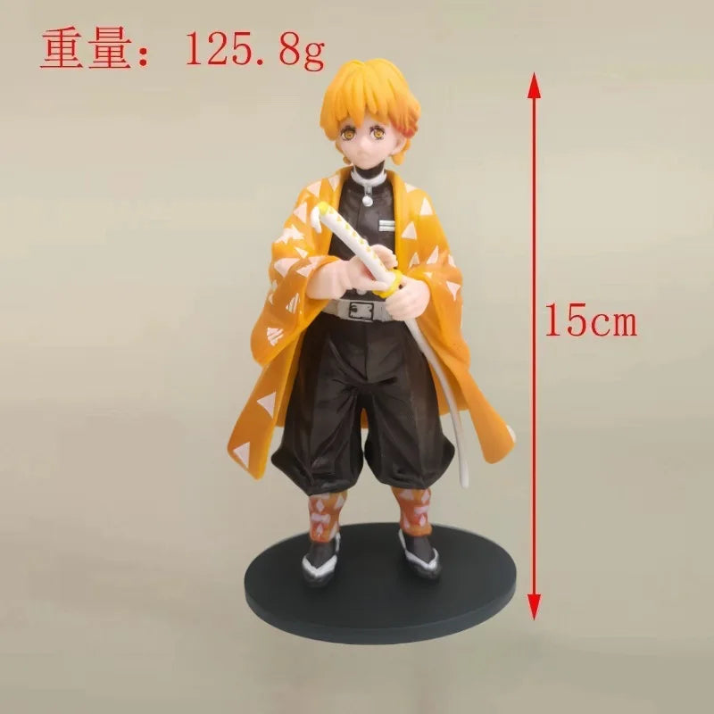 15CM Anime Demon Slayer Figure Kochou Shinobu Kamado Nezuko Figure Kimetsu no Yaiba Kizuna no Sou Action Figure Doll Toys