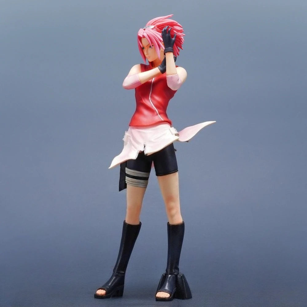 27.5cm/10.83in Anime NARUTO Figure Haruno Sakura Action Figures Pvc Statue Desktop Ornamen Collection Model Toys Gifts