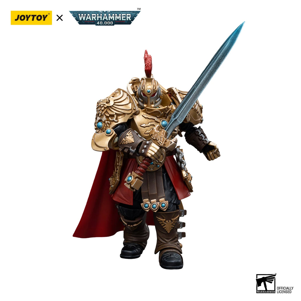 JOYTOY Warhammer 40k 1/18 Action Figures Anime 12.6cm Adeptus Custodes Blade Champion