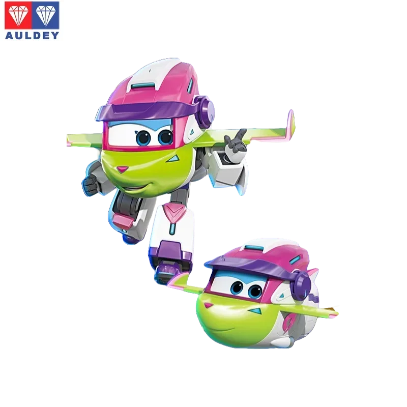 Genuine Auldey Super Wings Series, Pointy Dino Giant Transforming FirefighterKids Educational Robot Toy Kids Interactive Toy Set