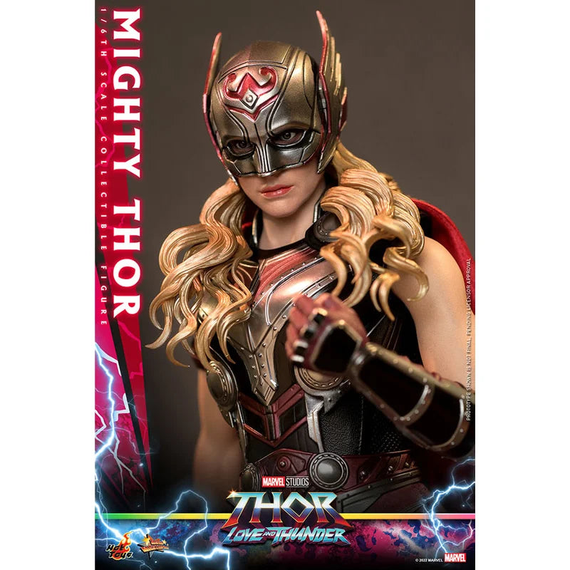 Original HotToys HT MMS663 Thor Love and Thunder 1/6 Mighty Thor In Stock Anime Action Collection Figures Model Toys