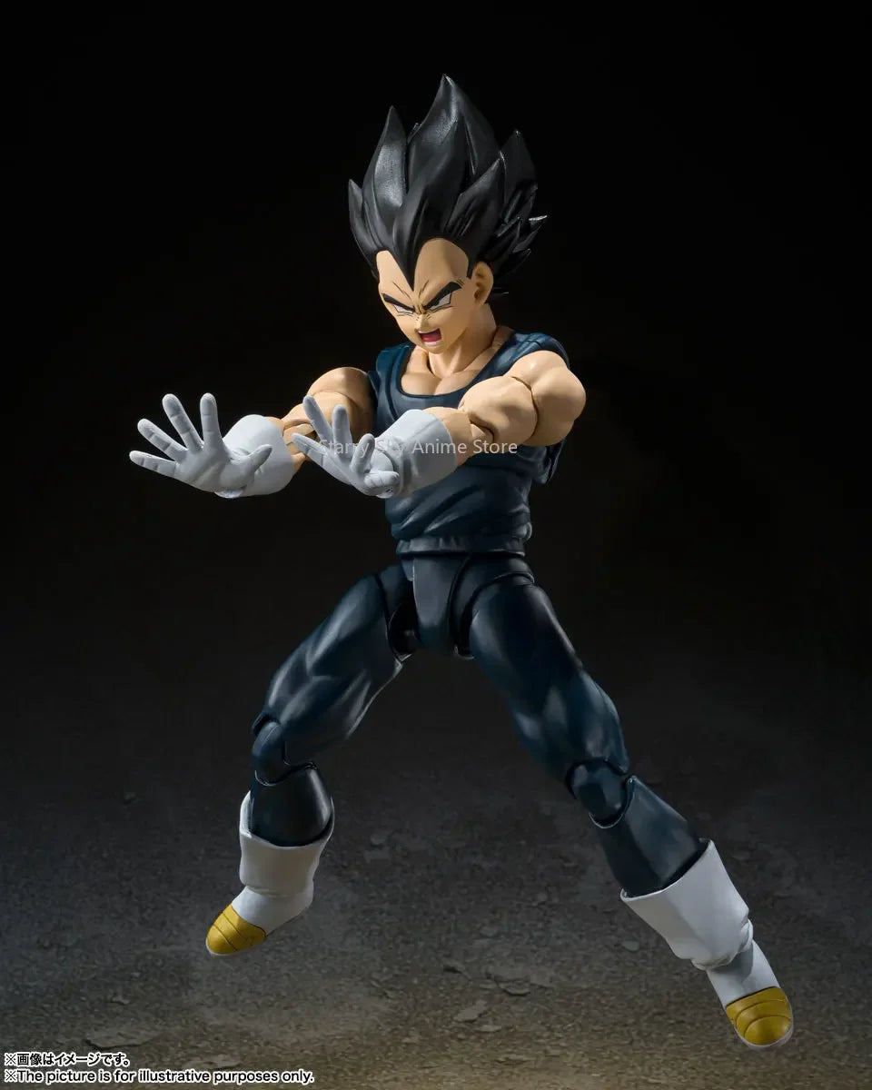 Original Dragon Ball SHF Vegete Vegeta Action Figure Toy Super Hero Sh Figures Figures Figura Model Collection 1/12