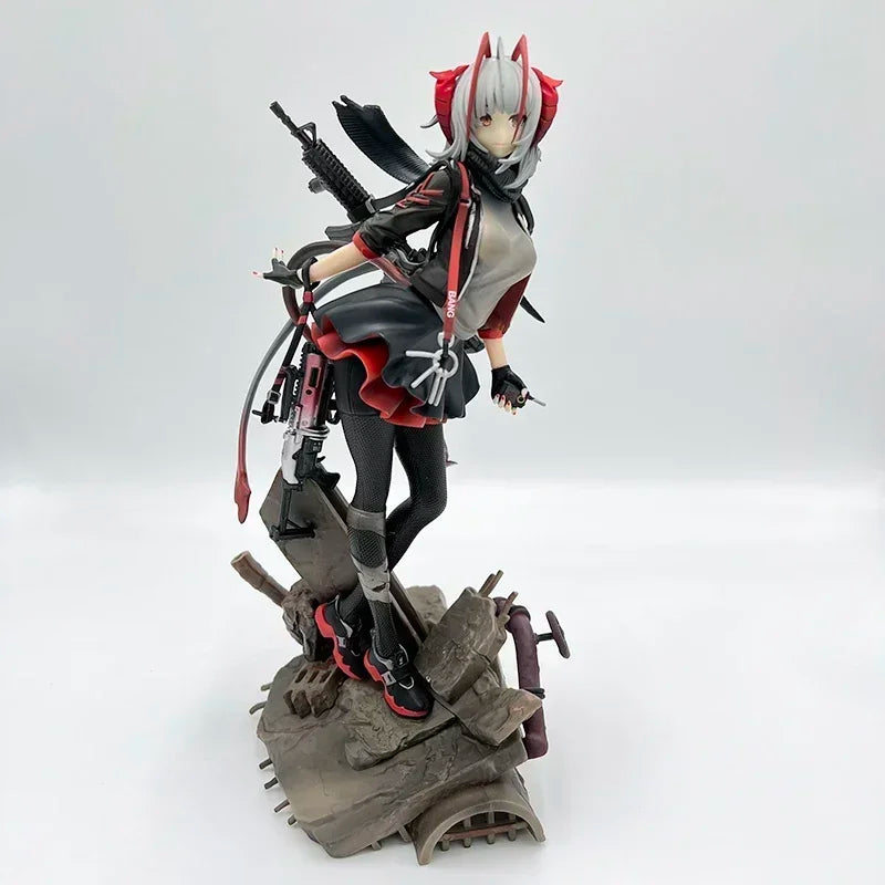 30cm Myethos Arknights Eyjafjalla Game Anime Figure Eyjafjalla Sheep Action Figure Texas/W Figurine Collectible Model Doll Toys
