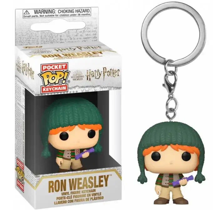 Funko Pop Hermione Granger Hagrid Ron Weasley Nearly Headless Nick Moaning Myrtle Snape Keychain Toy Figure Pocket Pop Kids Toys