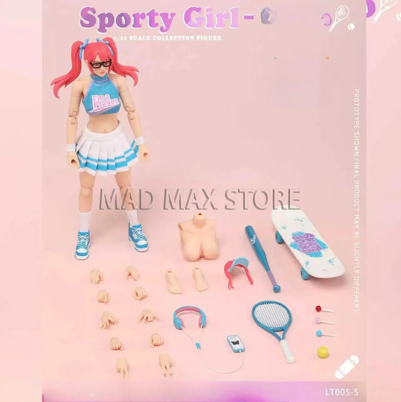 Pre-sale CFTOYS 1/12 US WF26 Exhibition Sports Girl Keke Articulated Action Figure Collectible Ornament Q1 2027