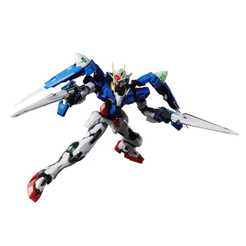 BANDAI Authentic PG 1/60 GN-0000+GNR-010 00 Raiser Gundam Model Kit Collectible Toy Gift