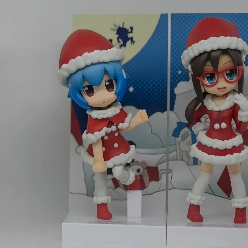 In Stock Authentic Bandai Spirits Japan New Theatrical Edition School Series Figure - Rei Ayanami & Asuka Langley Soryu