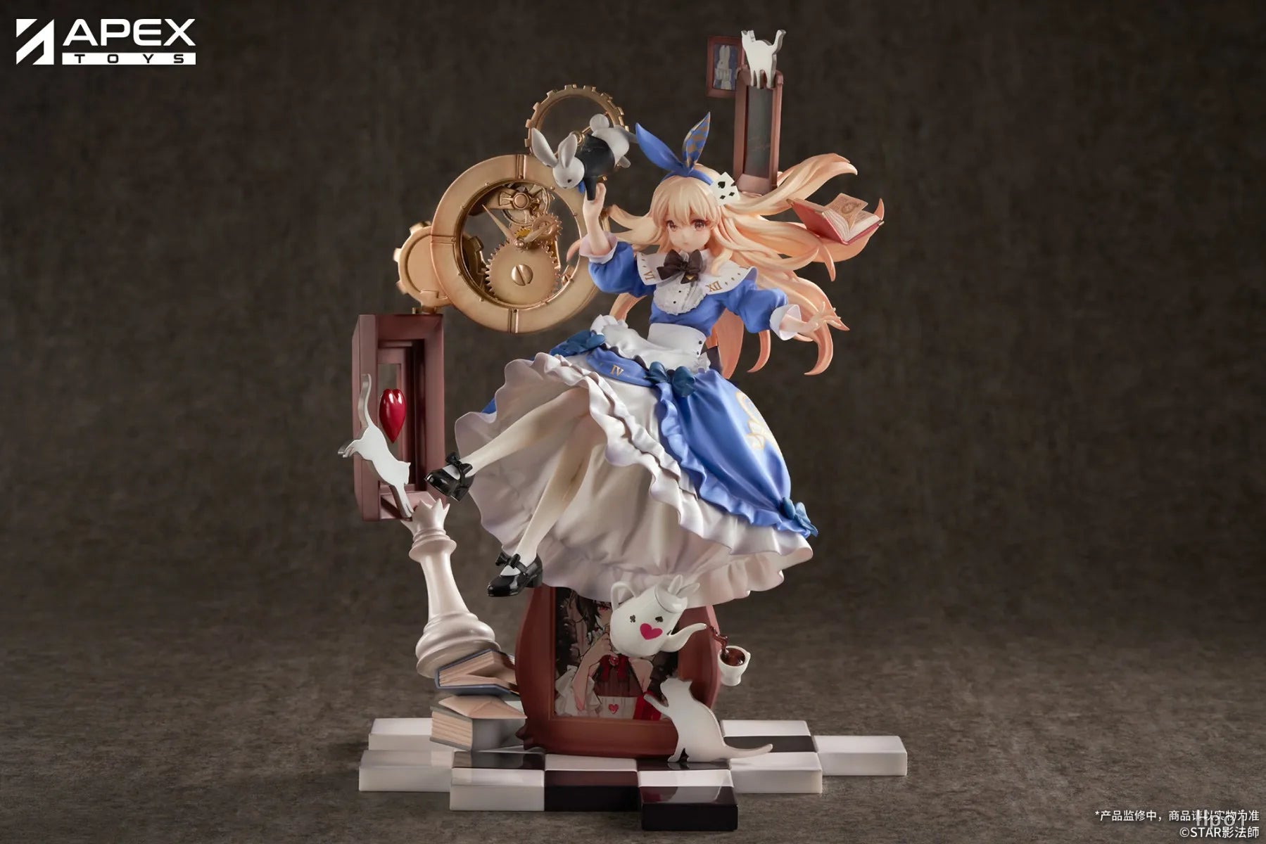 Original in Stock APEX Sleeping in Wonderland Dreaming Moments Alice Riddle 1/7 Figures Model Toys Gifts Ornaments Collection