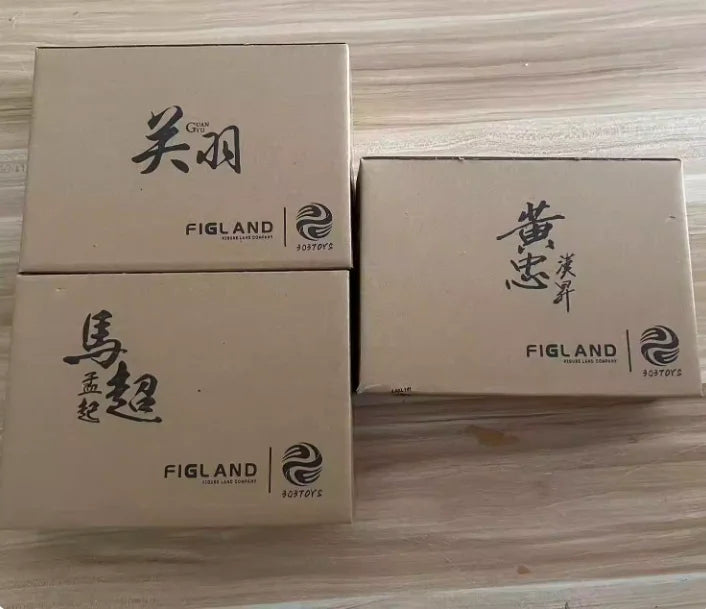 In-stock FIGLAND 303TOYS Collaboration Three Kingdoms 1/12 Ma Chao, Huang Zhong, Guan Yu Action Figures
