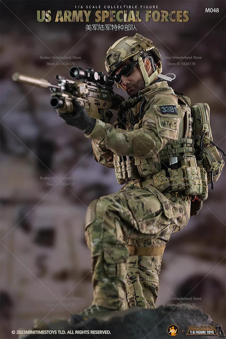 In Stock minitimes toys M048 1/6 Scale US Army Special Forces Male Soldier 12Inch Full Set Action Figure Doll Collection