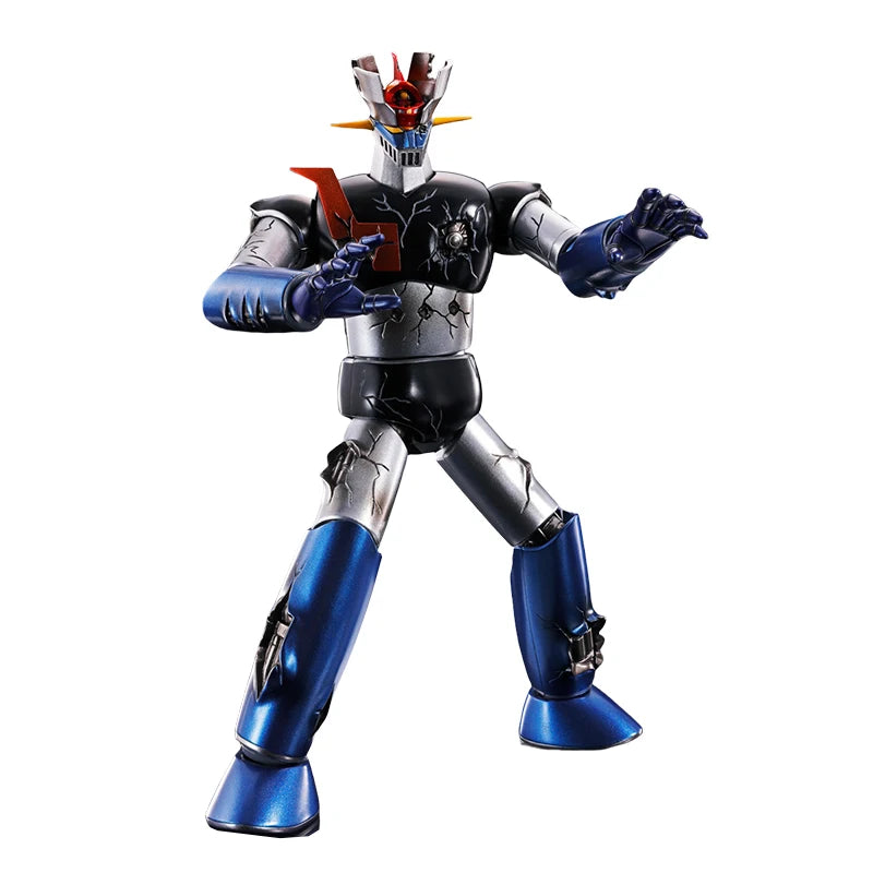 Bandai Genuine SOUL OF CHOGOKIN GX-105D MAZINGER Z -KAKUMEI SHINKA- DAMAGE VER. Anime Action Figure Collectible Model Toys Gift