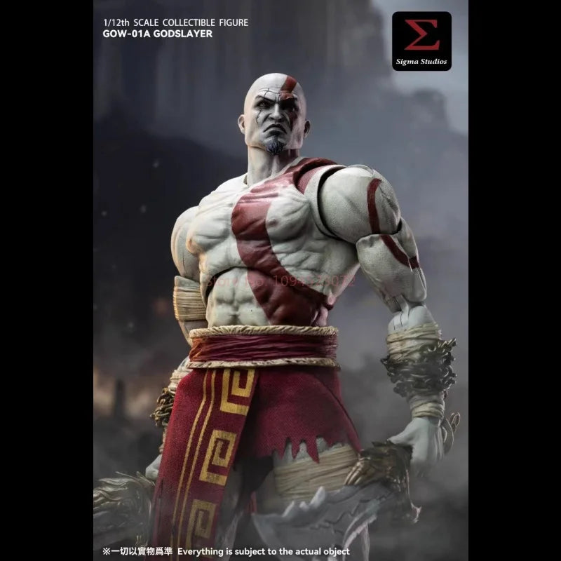 Sigma Studios Gow-01a 1/12 Collectible Toys Spartan Men Warrior Classic Action Adventure Aame Figure 6inch Model Gifts