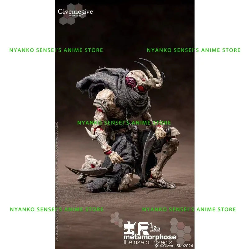 In Stock Giveme5ive The Rise of Insects 1/12 Feizu Airoki Action Figure Anime Models Toy Doll Gift Hobby Collectible
