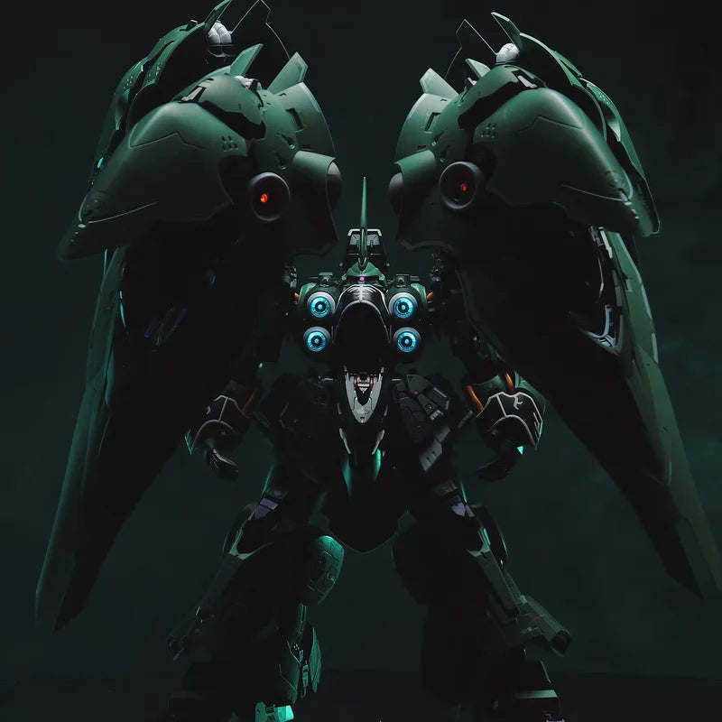 In Stock AXIS MODEL WORKS OSIRIS AERIAL DOMINATOR 1/100 Assembling Movability Model Toys Mecha NZ-666 Kshatriya LED LIGHTING KIT