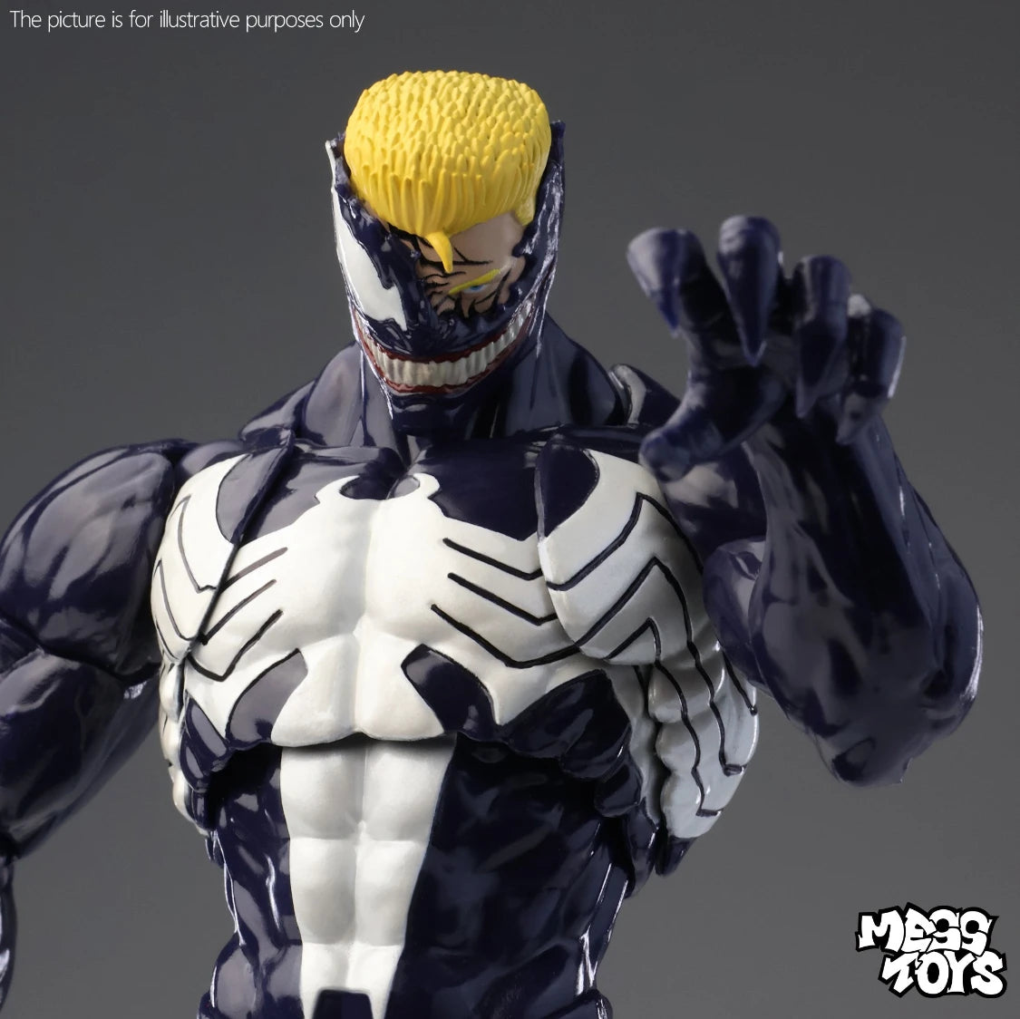 New Mess Toys Venom Lethal Neighbor Anime Action Figure Eddie Black Spider Man Spider-Man Figurine Model Statue Gift Toys