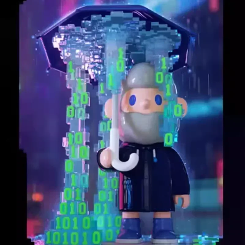 Finding Unicorn FARMER BOB Next Generation Pixel Universe Series Blind Box Toys Kawaii Anime Action Figure Surprise Mystery Box