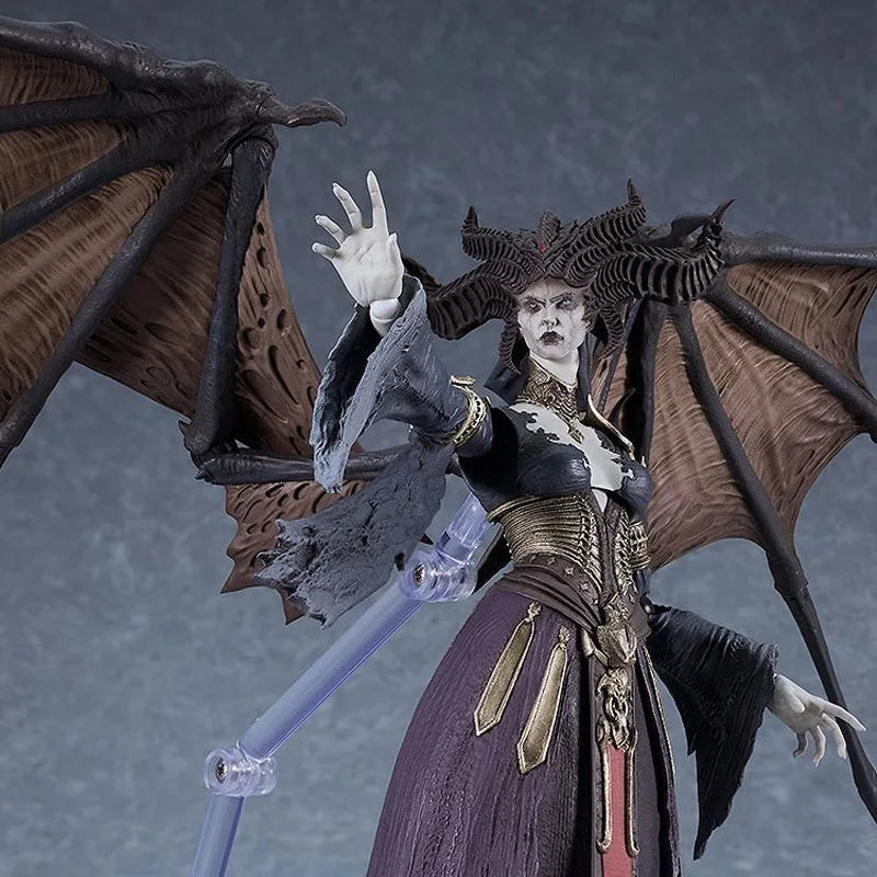 In Stock MAX Factory Original Box FIGMA 648 Blizzard Lilith Diablo Action Figure Model Toy Gift for Kids Foam Box Packaging