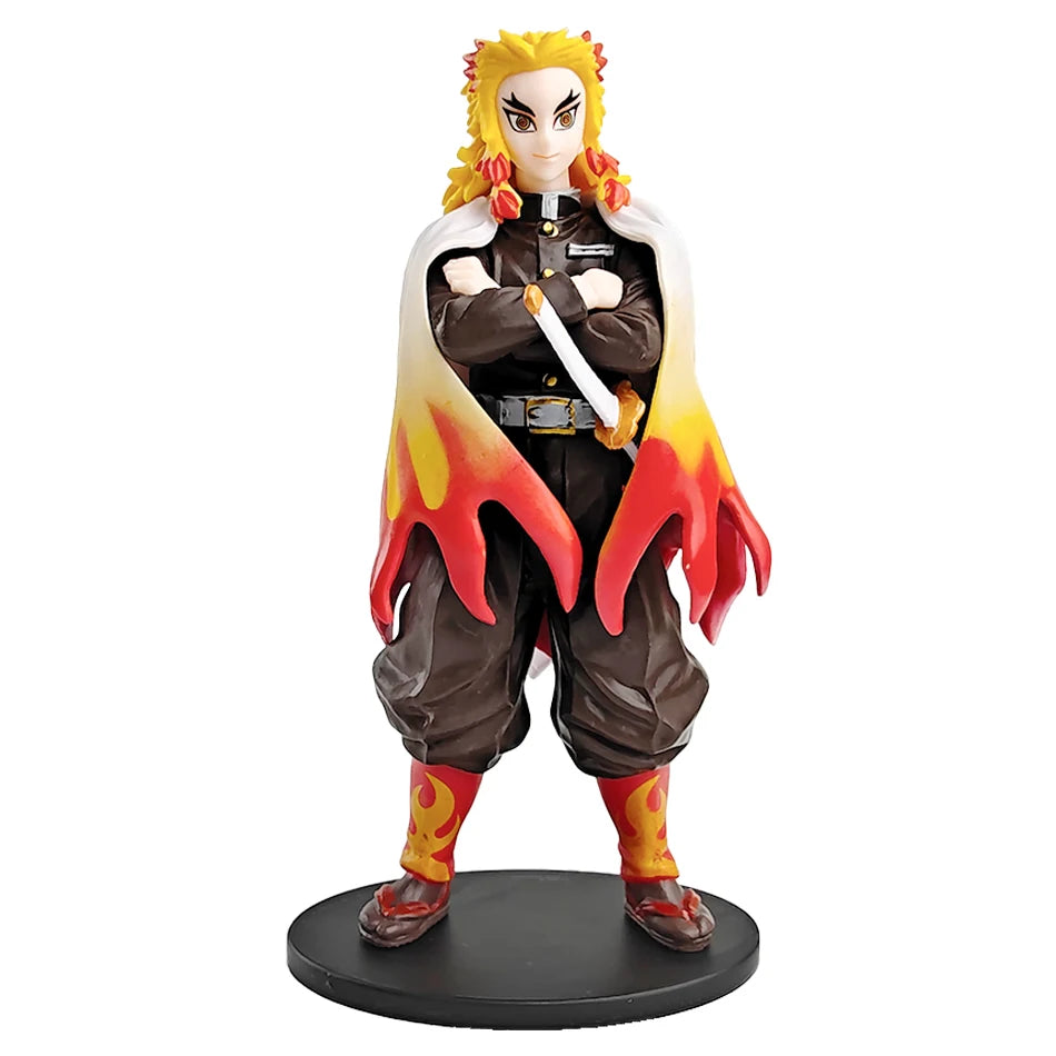 Hot Anime Demon Slayer Kimetsu no Yaiba Figure Kamado Tanjirou Action Figure Agatsuma Zenitsu Nezuko Warrior PVC Model Toys