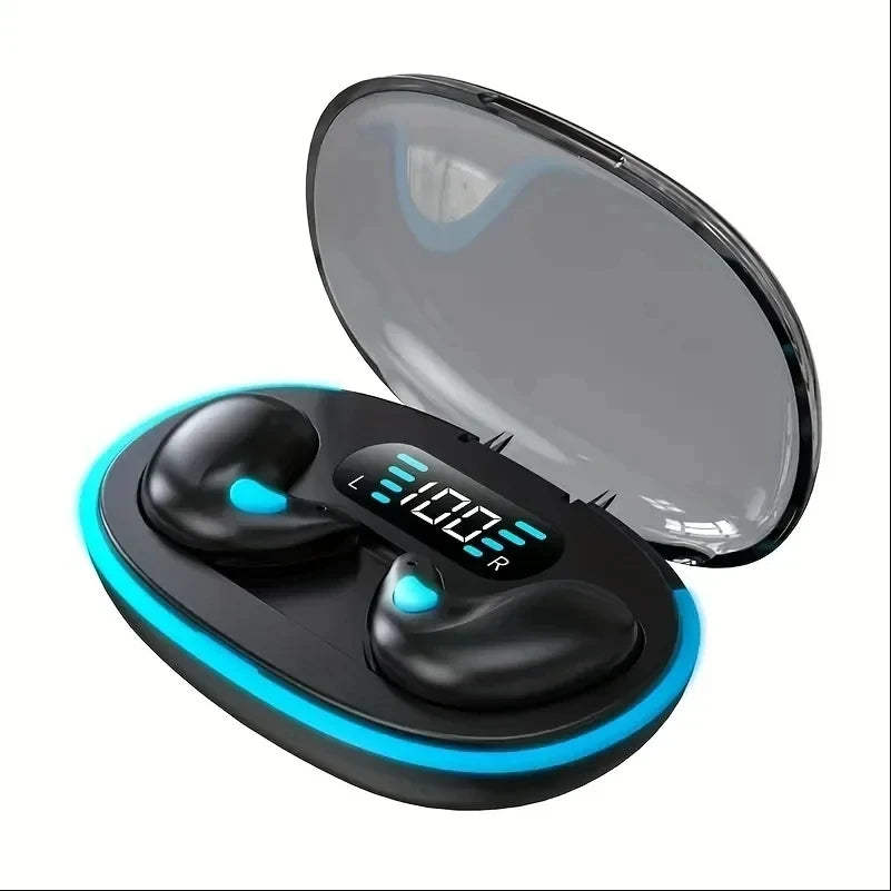 X55 Sleeping Earbuds Wireless Mini Headphones For Work TWS Bluetooth Earphone Stereo Hidden Headsets with Mic HD Call Sport