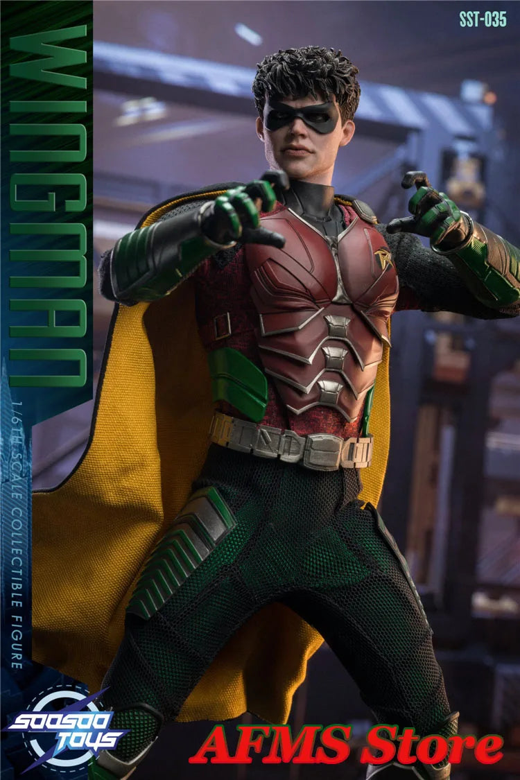 Soosootoys SST-035 1/6 Scale Collectible Figure Robin Wing Man Hero Boy Full Set 12Inch Men Soldier Action Figure Body Toys