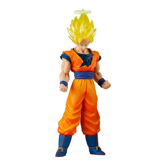 Bandai Dragon Ball Gashapon Figure Hg Majin Buu Saga 04 Super Saiyan Son Goku Pvc Anime Figure For Adult Collectors 100605