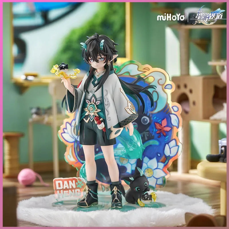 RISE UP+ HONKAI STAR RAIL DAN HENG IMBIBITOR LUNAE CHIBI NEKO PVC FIGURE RIBOSE PRE-ORDER HOT original Gifts Toys Model Kawaii