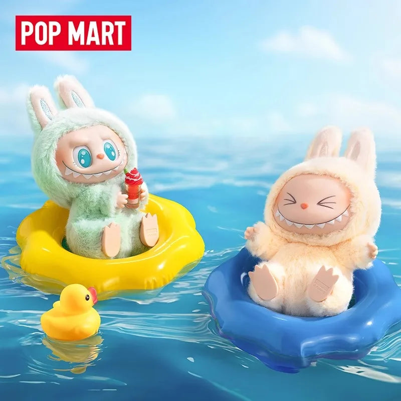 Original POPMART LABUBU „Die Monster haben Platz“ Blindbox Macaron V2 Generation Anhänger Trendige Überraschungsbox Weihnachtsspielzeug auf Lager