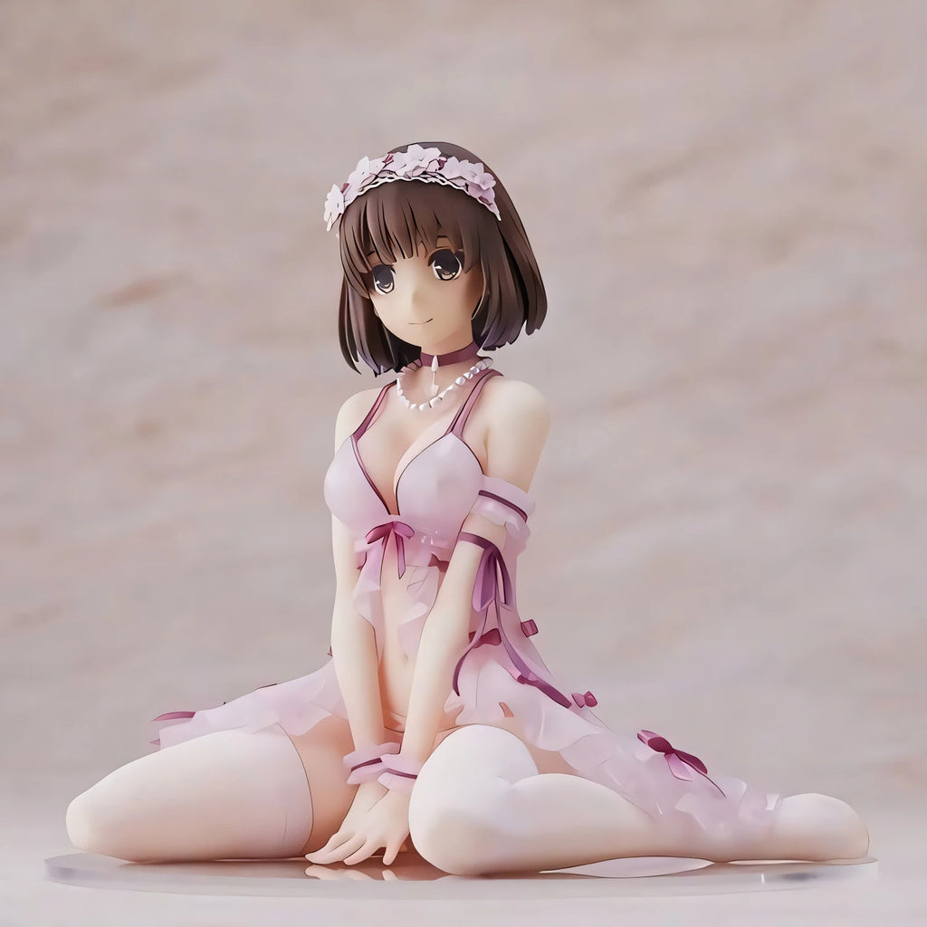 Sexy Anime Girl Aoki Hayato Figure Desktop Car Ornament Collectible PVC Model Static Display Adult Fans Japan Import