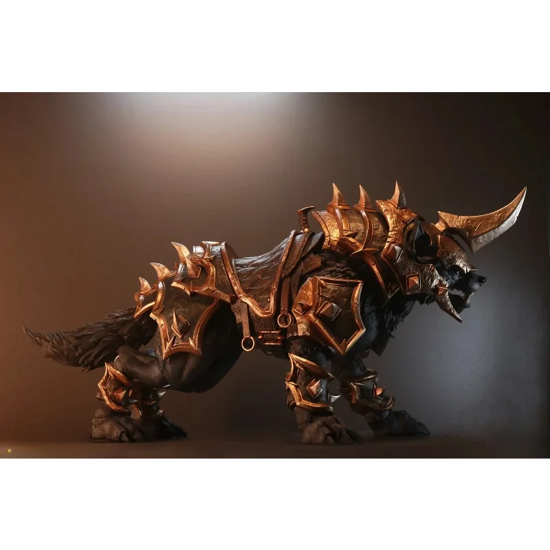 FISHTOYS 1/12 Scale Wolf of Glory Orc Commander Mount King of The Wilderness Anime Figurine Joint Movable Model Gifts