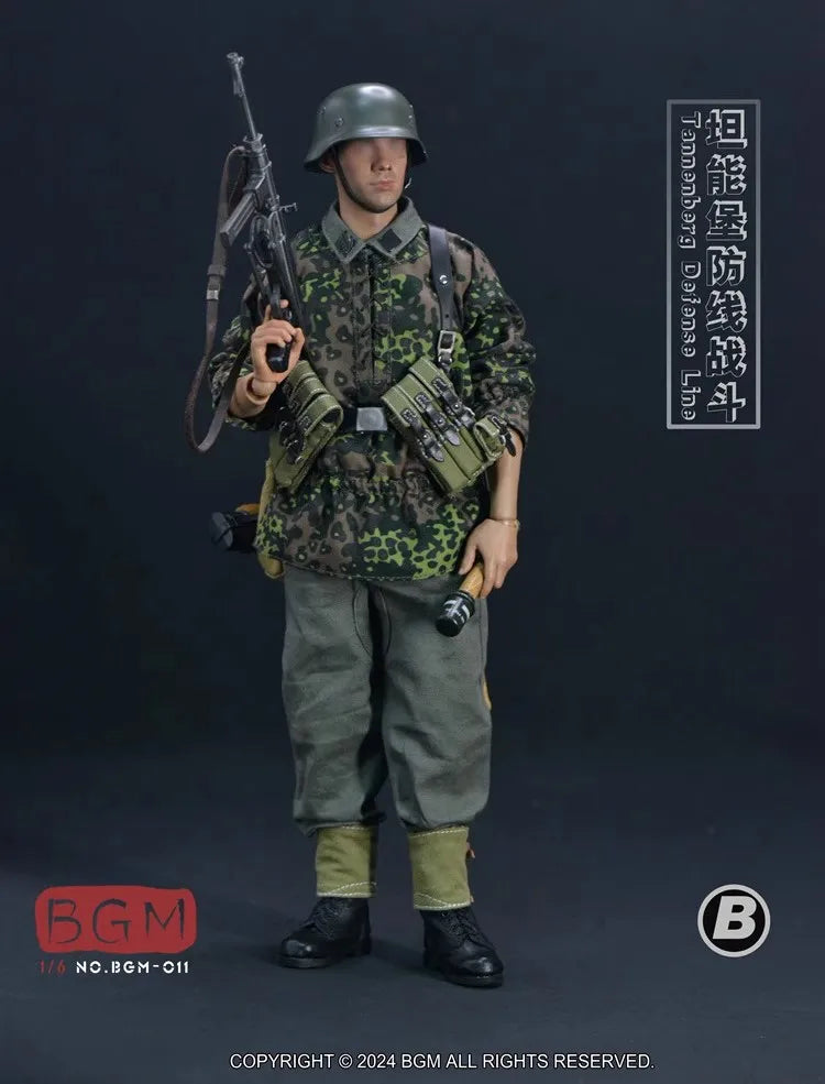 BGM BGM-011 1/6 Soldier Battle of Tannenberg Defense Line Clothing Set Model Toy Accessories Fit 12'' Action Figure In Stock