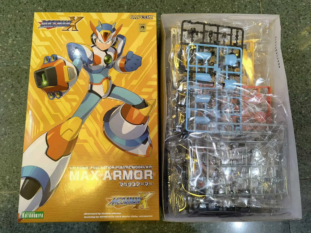 In Stock Original kotobukiya Megaman X Zero Rockman KP-498 1/12 Scale Full Action Plastic Model KIt   Anime Action Figure
