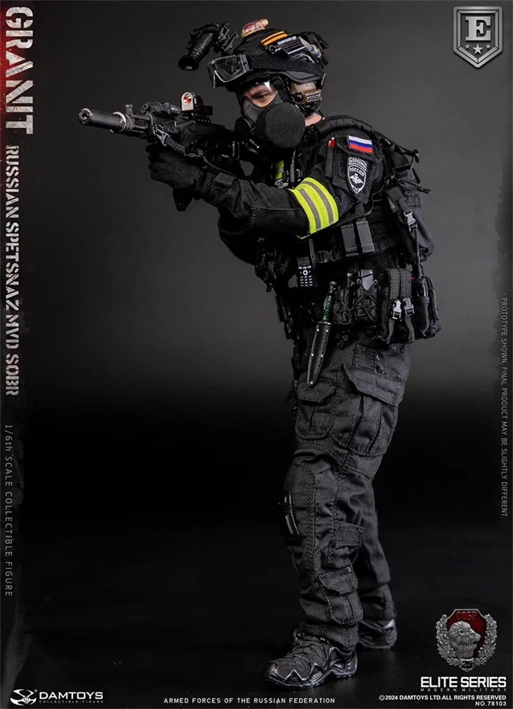 New Arrival 1/6th DAMTOYS DAM 78103 Normal Version Russian Action Figure Soldier Full Set Moveable Action Figure Doll 12" Fans