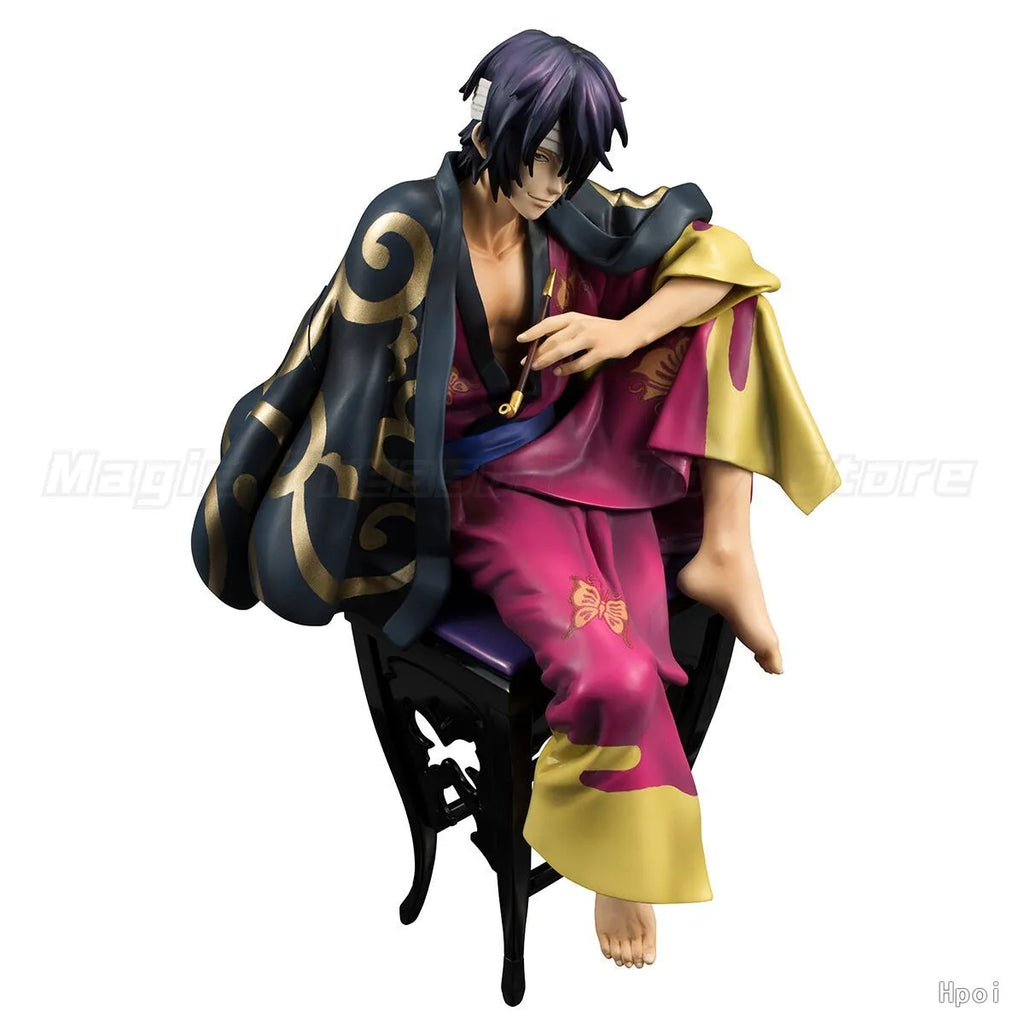 【In Stock】Original MegaHouse GEM Gintama Takasugi Shinsuke 1/8 Scale Figures Toys Ornaments