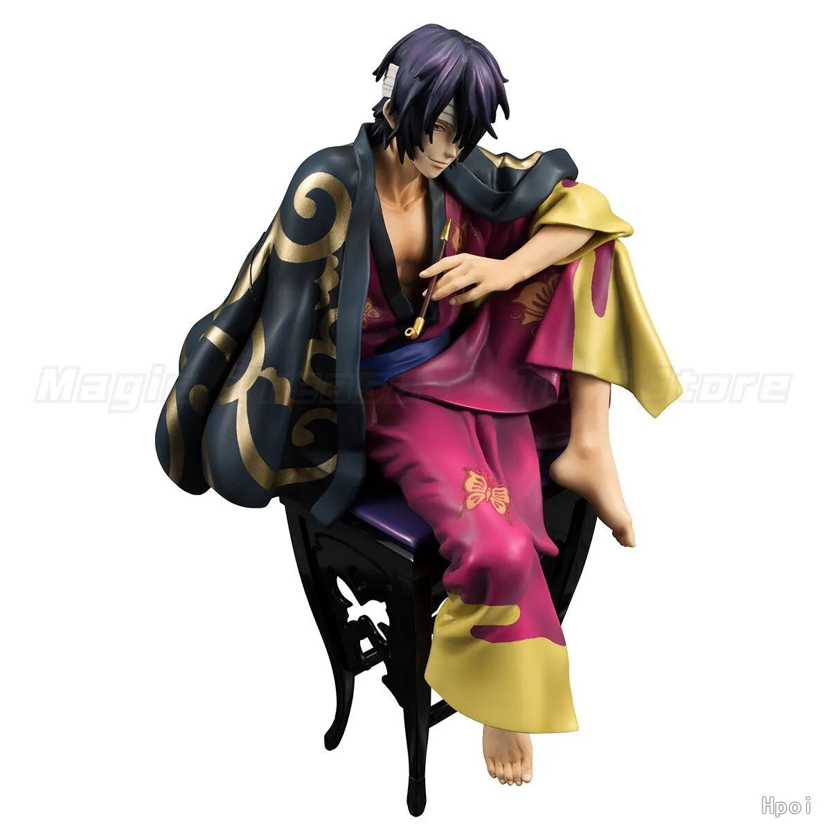 【In Stock】Original MegaHouse GEM Gintama Takasugi Shinsuke 1/8 Scale Figures Toys Ornaments