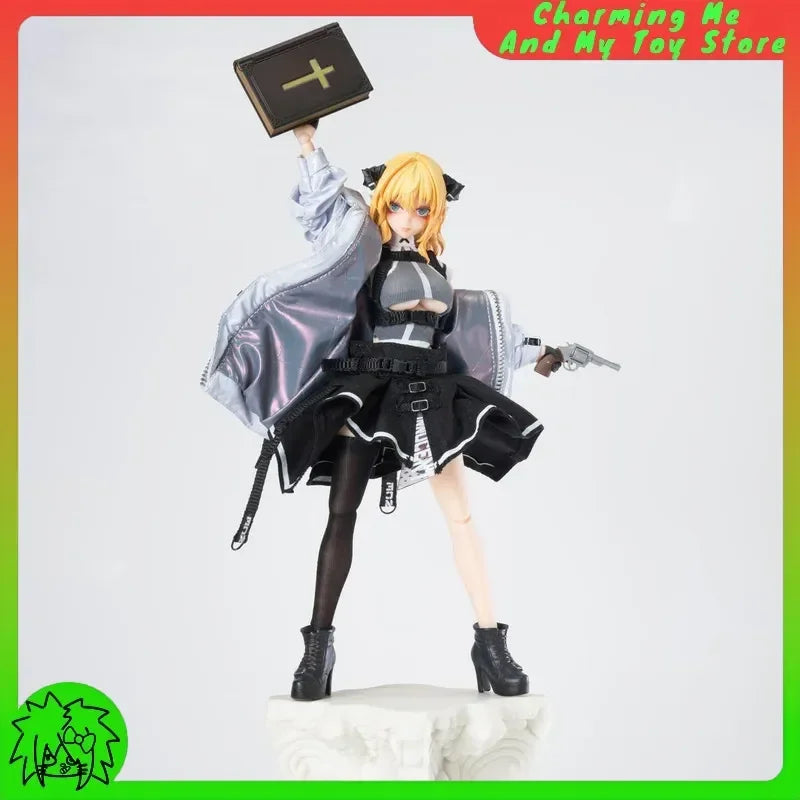 Authentic In Stock Hasuki Figure White Robed Bishop Mariannu Black Ops Shield Soldier Sa-02 Exhibition Limited Edition Brand