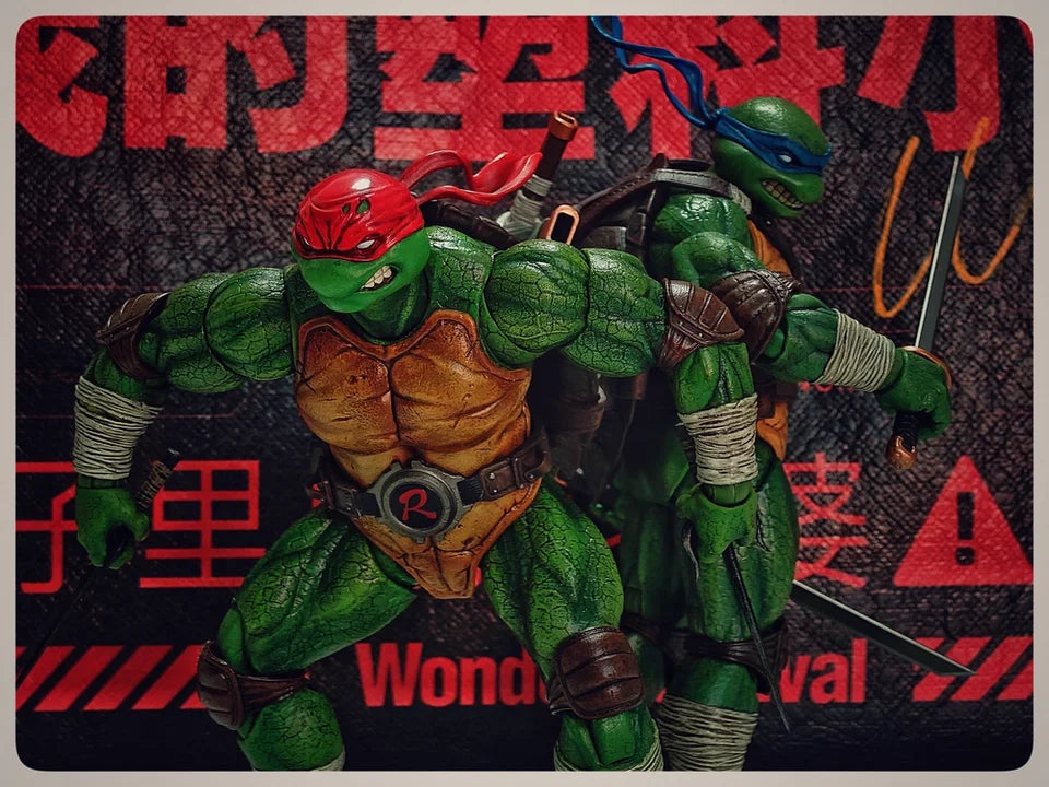 Ninja Turtles Teenage Mutant Ninja Turtles Raphael Leonardo Teenage Mutant Ninja Turtles 1/12 Action Figure Model Stock