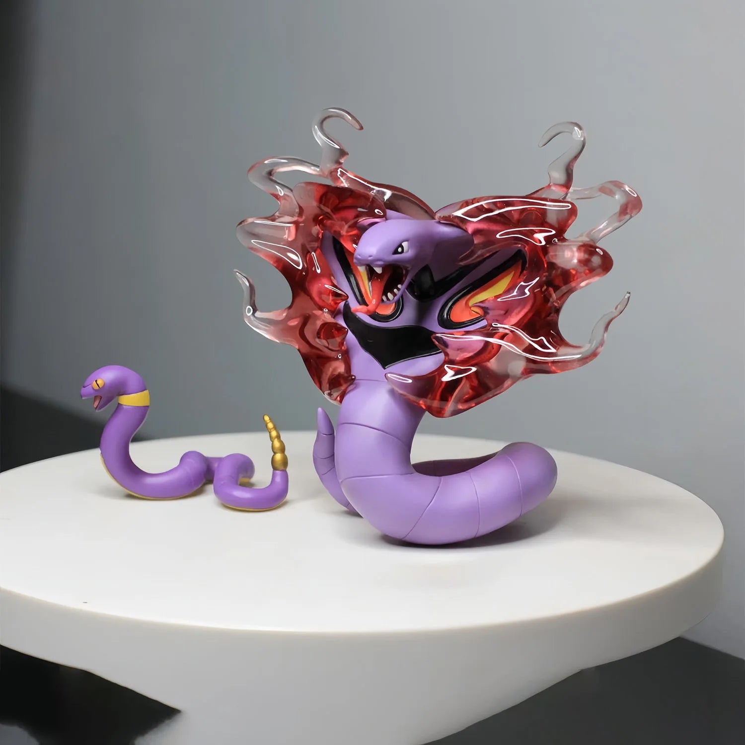 Hot Anime Pokemon Figure 023 Ekans 024arbok Figures Statue Collectible Model Ornament Toys Desktop Ornament Boys Birthday Gifts