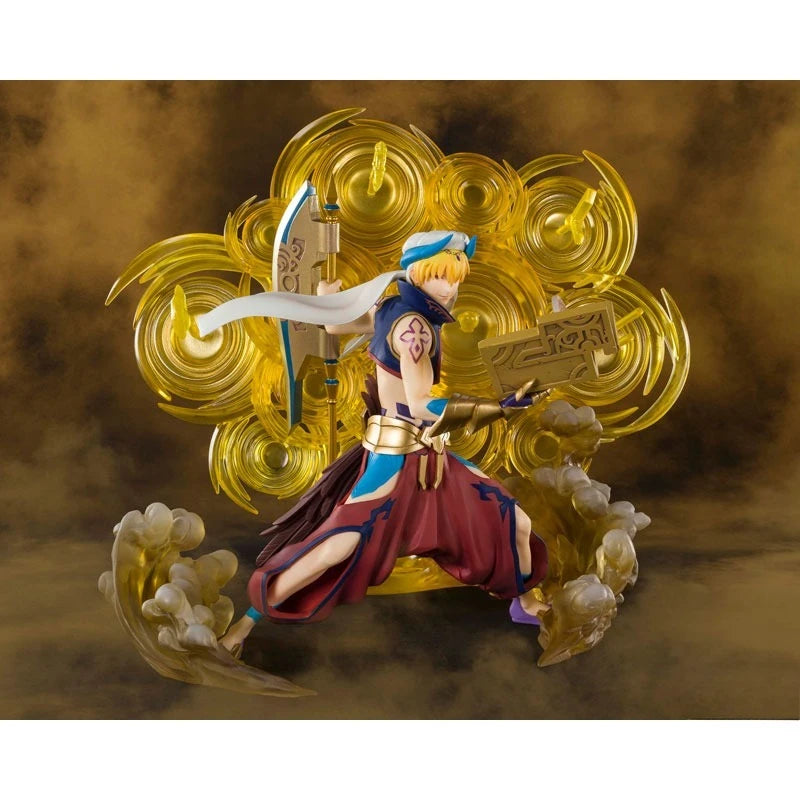 BANDAI FATE FZ Gilgamesh 100% Original genuine PVC Action Anime Figure Model Toys Figure Collection Doll Gift