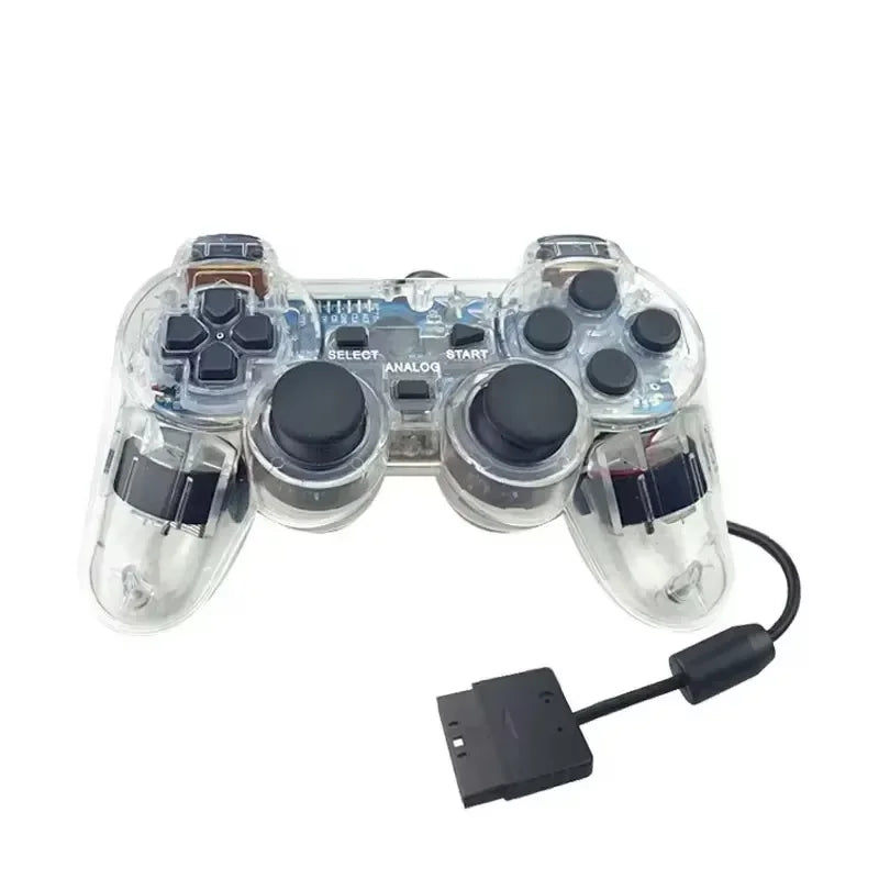 PS2 Controller Wired game Gamepad PS2/PS1 for Sony 2.4G Playstation 2 Joystick Game Handle USB PC Game Console dual vibration