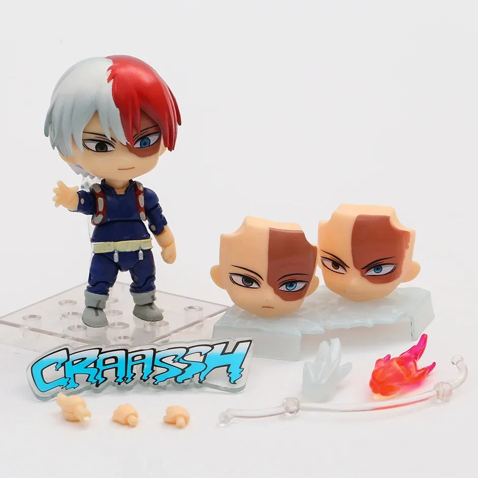 Bakugo Katsuki 705 Izuku Midoriya 686 Todoroki Shoto 1112 Cute Action Figure Face Changeable Collection Model Doll Gift