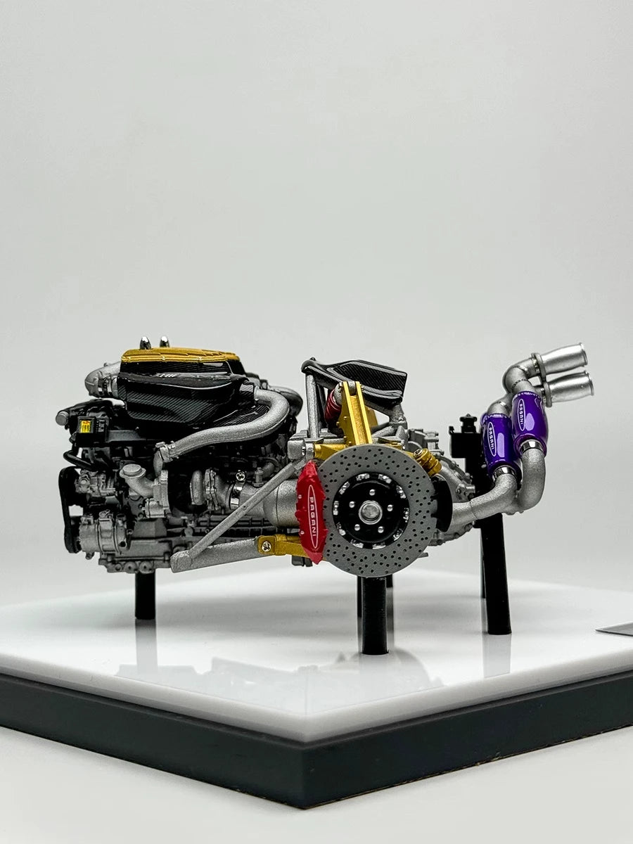 VMB 1:18 Pagani Huayra static engine engine car model  Collection Home Decoration Miniature Gift