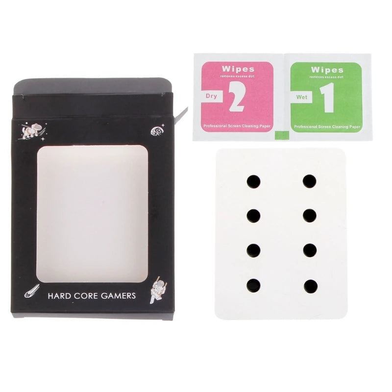 Glass Mouse Feet Gaming Mouse DIY Universal Dot Glides Upgraded Fast Smooth Mouseapad F19E