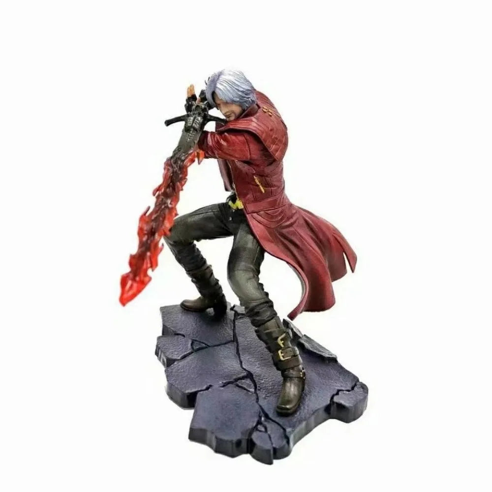 25 см фигурка Ghost Cry Данте Неро Орденът на меча Рицар Екшън игра Периферна PVC фигурка Настолни орнаменти Подаръци Играчки