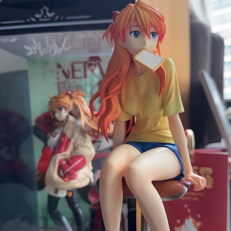 Нова аниме фигурка Neon Genesis, модел, Asuka Langley Soryu, настолен декор, статуетка Gk, кукли, фигурки, колекционерски играчки, подарък